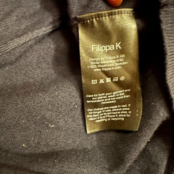 Filippa K Black Sweater Crewneck - Picture 5 of 5